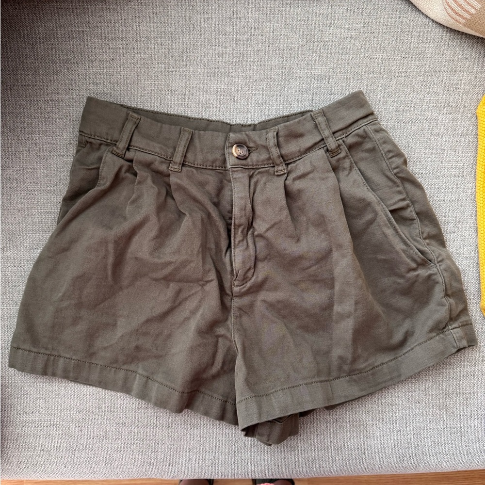 Free People Pleated Shorts